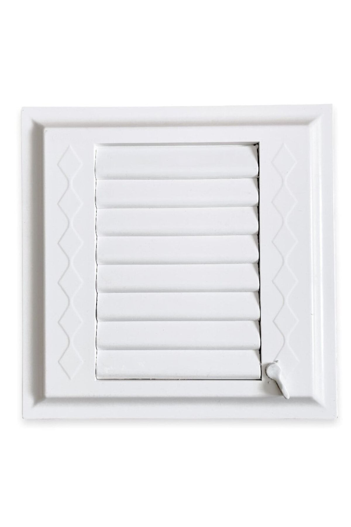 CANOWE Plastik Menfez 45x45 Cm Banyo / Wc Havalandırma Menfezi Panjur
