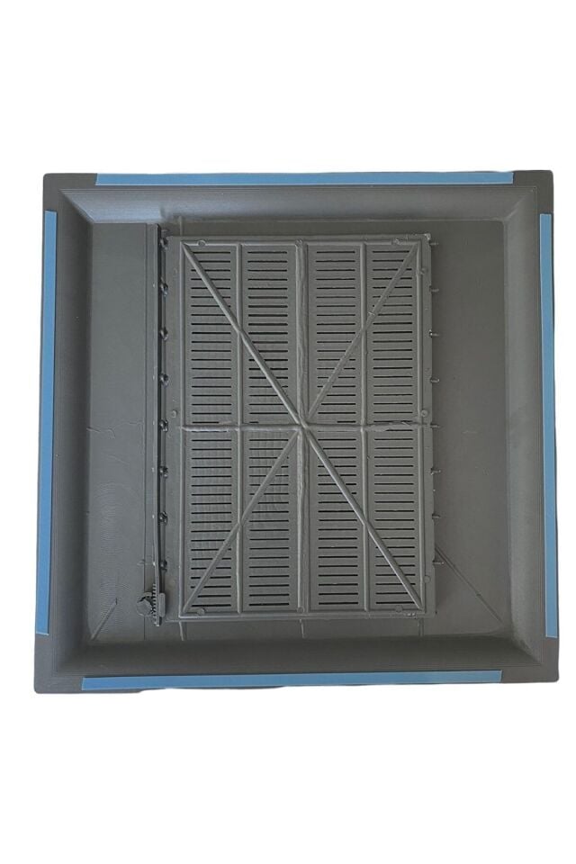 Janti Menfez Antrasit Gri 35x45 Banyo & Wc Havalandırma Menfezi