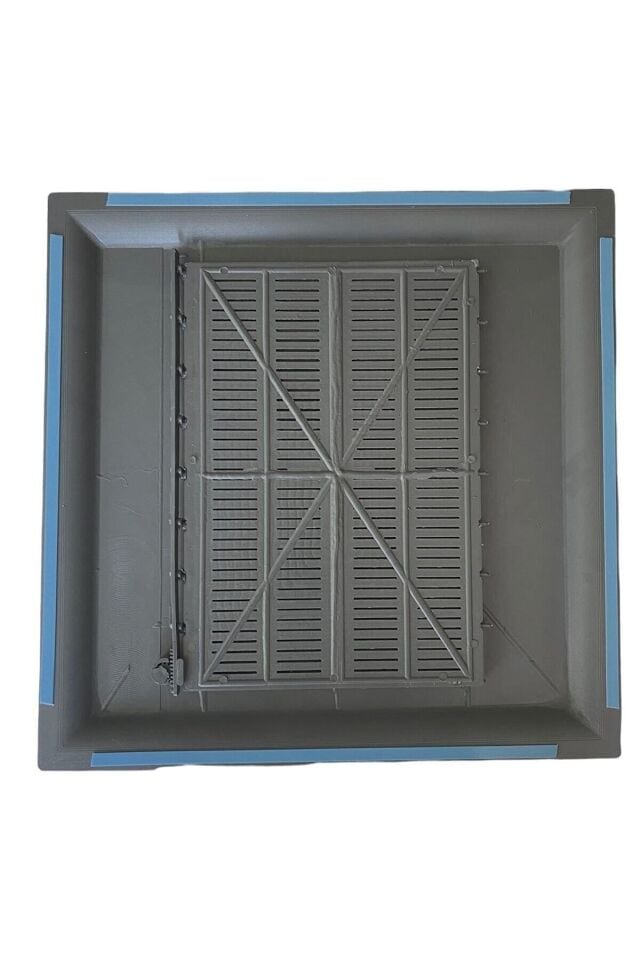 Janti Menfez Antrasit Gri 35x35 Banyo & Wc Havalandırma Menfezi