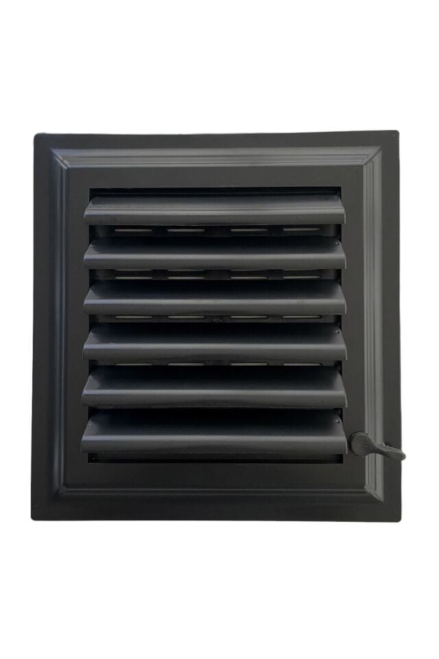 Janti Menfez Siyah 35x35 Banyo - Wc Havalandırma Menfezi