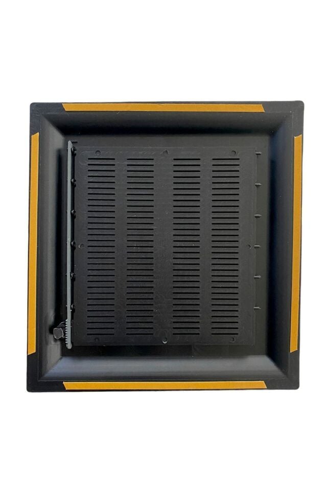 Janti Menfez Siyah 35x35 Banyo - Wc Havalandırma Menfezi