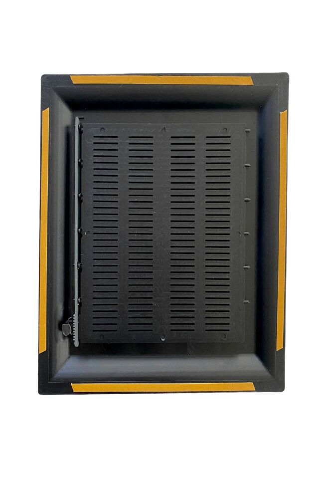 Janti Menfez Siyah 35x45 Banyo & Wc Havalandırma Menfezi