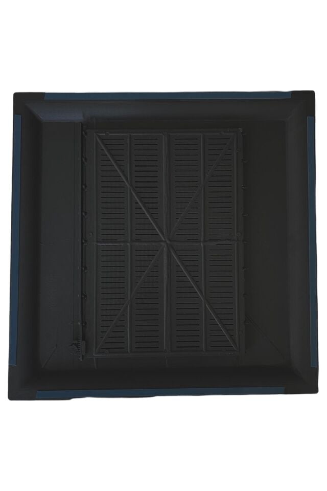 Janti Menfez Siyah 45x45 Banyo & Wc Havalandırma Menfezi