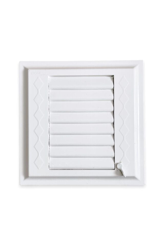 Plastik Menfez 45x45 cm Banyo / Wc Havalandırma Menfezi Panjur